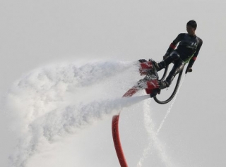  Paesi Baschi e flyboard 